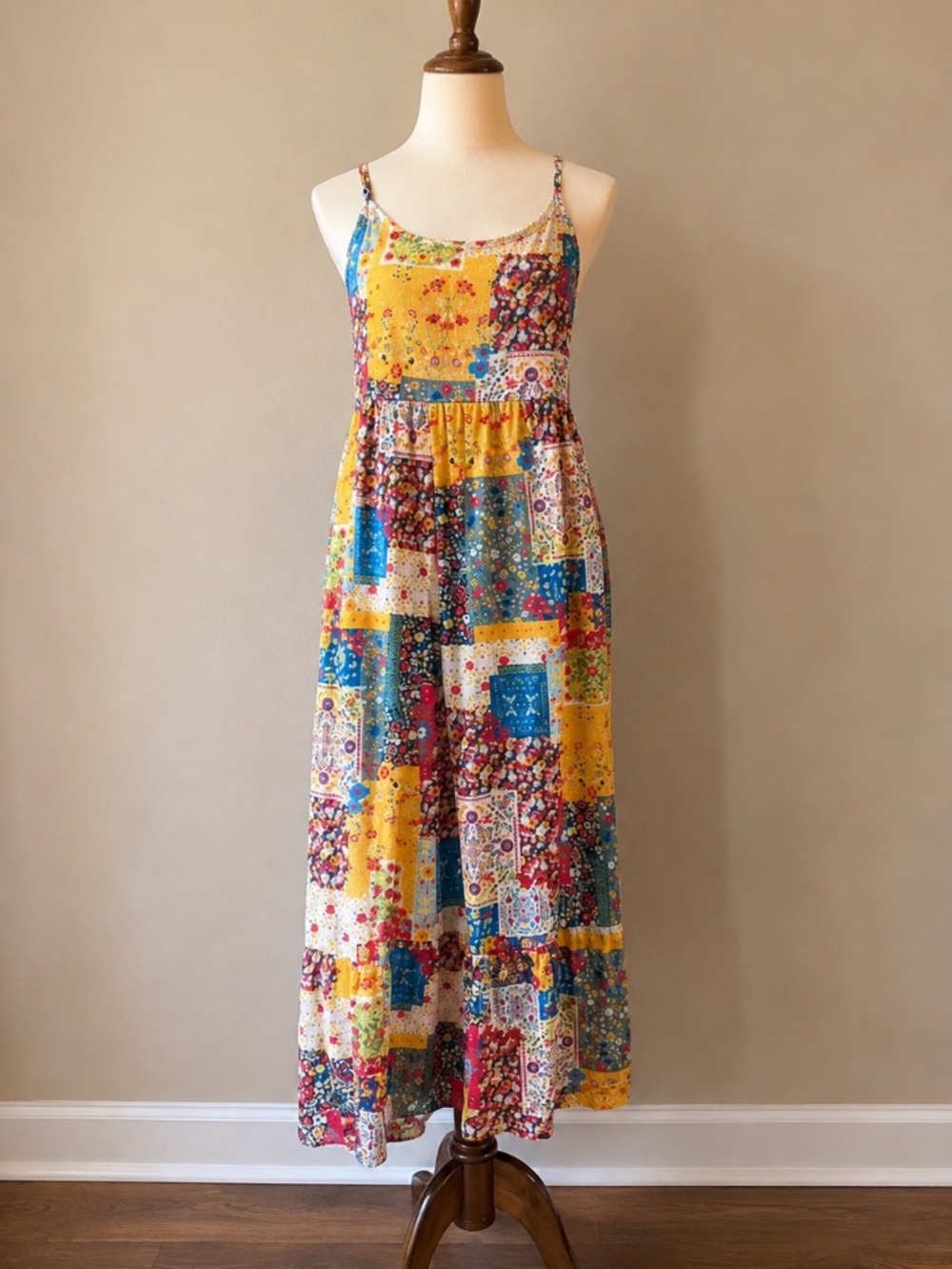 Patchwork jumpsuit